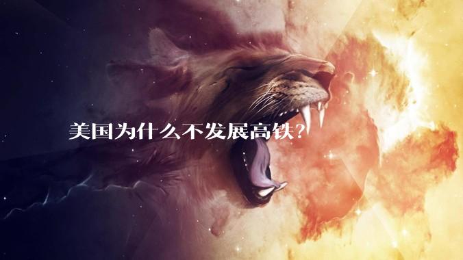 美国为什么不发展高铁？