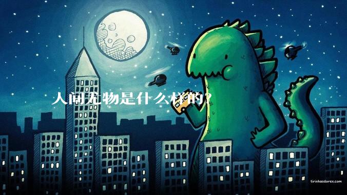 人间尤物是什么样的？